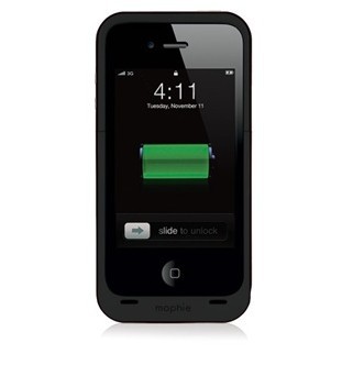 iPhone4专用后备电池mophie juice pack plus(黑色、黄色、蓝色、品红)