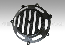 Vented dry clutch cover