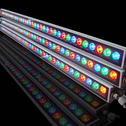 Linear LED wall washer-RGB