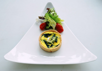 芝士菠菜塔 Spinach cheese quiche