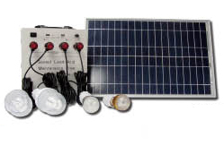 SDXT-805-30W Solar Home Lighting & Charging System