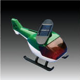 Sacred Solar Powered Helicopter Toy