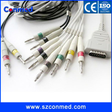 GE-马葵一体10导心电图机导联线