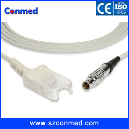 CSI Blue cable,lemo 5pin,DB 9f,spo2 sensor extension cable.medical cable
