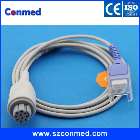 Datex cable,10pin DB9,Spo2 sensor extension cable,spo2 sensor