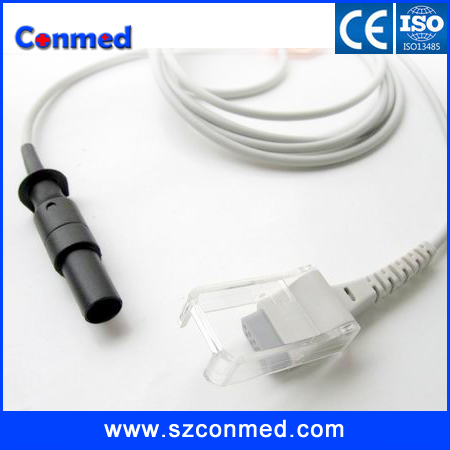 Spacelabs spo2 extension cable,connector HYS 7pin to DB 9pin