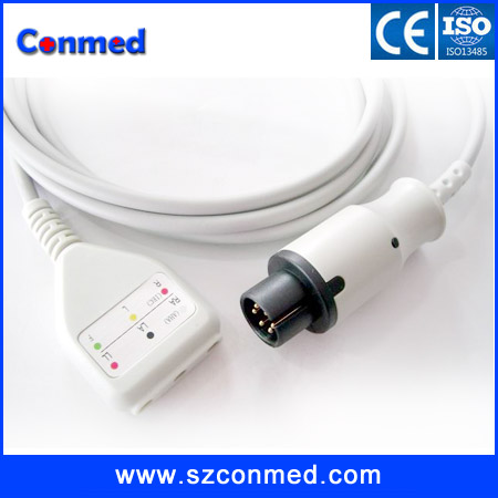 Mindray PM 7000 3LEAD ECG trunk cable.TPU