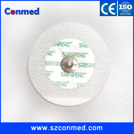 Adult ECG Disposable Electrodes Round Shape Wet Gel Adhisive for Electrocardiogram, 50units/bag